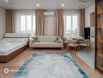 1-комнатная квартира, этаж 3 из 12, 38 м², Посуточно, миниатюра 1