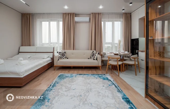 1-комнатная квартира, этаж 3 из 12, 38 м², Посуточно