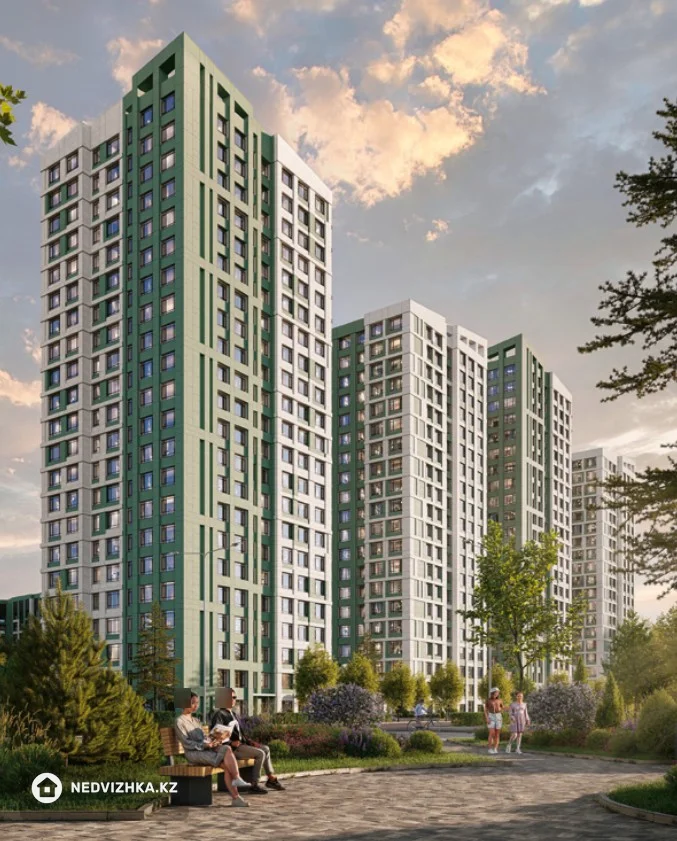 2-комнатная квартира, этаж 11 из 22, 60 м², фотография 2