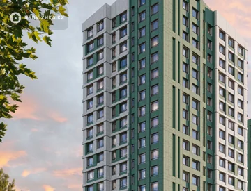 2-комнатная квартира, этаж 11 из 22, 60 м², миниатюра 3