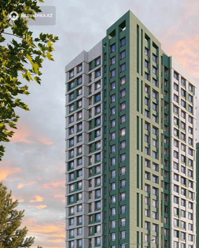 2-комнатная квартира, этаж 11 из 22, 60 м², фотография 3