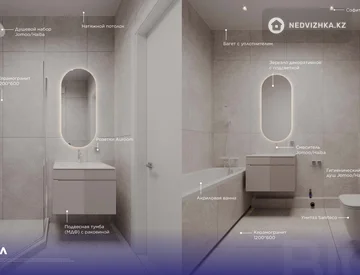 1-комнатная квартира, этаж 2 из 9, 40 м², миниатюра 9