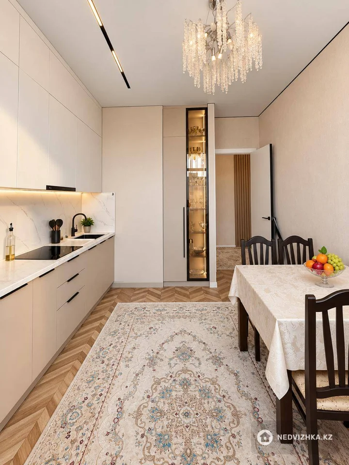 1-комнатная квартира, этаж 12 из 17, 52 м², фотография 4