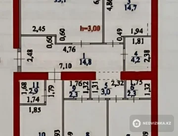 4-комнатная квартира, этаж 12 из 12, 130 м², миниатюра 1