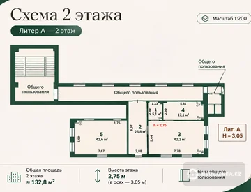 Спортзал, Развлечения и др., этаж 2, 133 м², На длительный срок, миниатюра 6