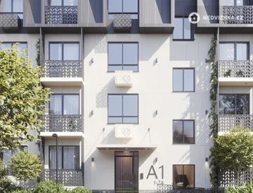 2-комнатная квартира, этаж 2 из 4, 66 м², миниатюра 1