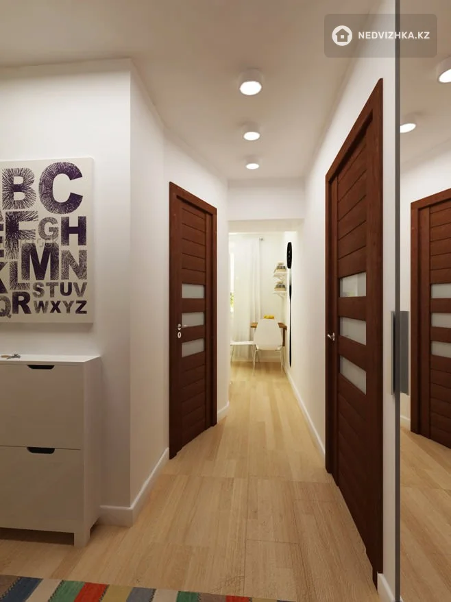 2-комнатная квартира, этаж 3 из 12, 69 м², На длительный срок