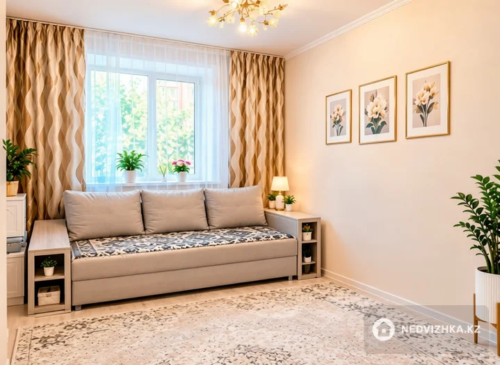 2-комнатная квартира, этаж 1 из 5, 47 м², фотография 3
