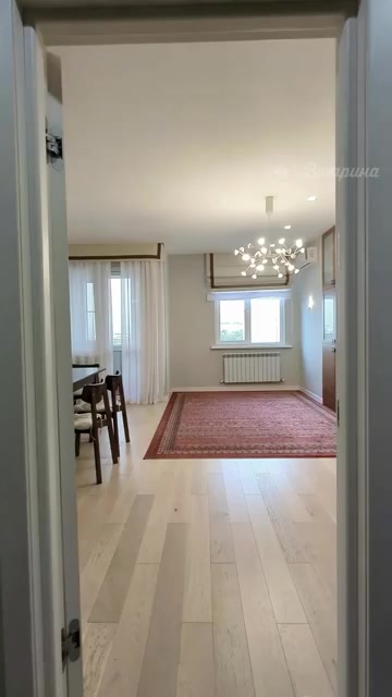 3-бөлмелі пәтер, қабат 8 барлық қабат саны 9, 90 м²