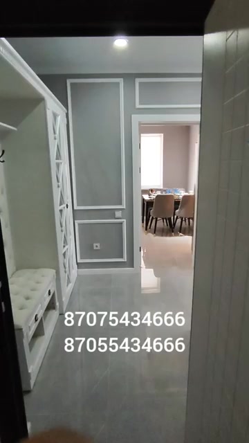 2-бөлмелі пәтер, қабат 10 барлық қабат саны 12, 55 м², Посуточно